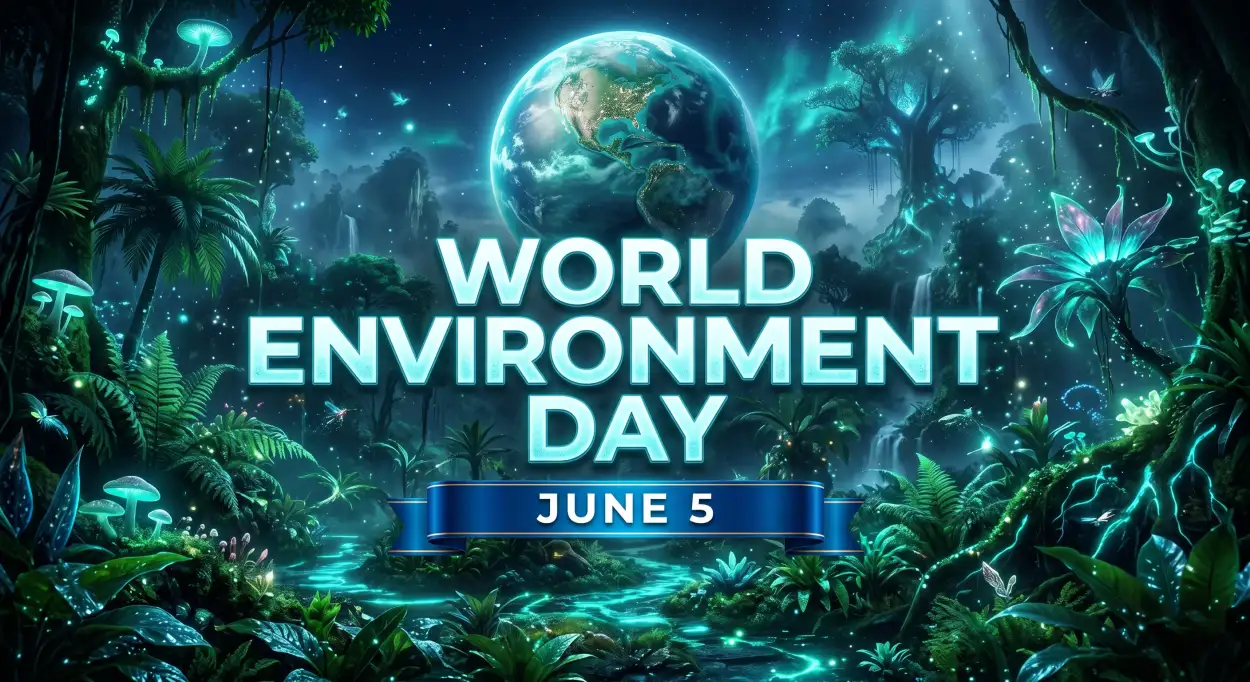 Free Download World Environment Day 2026 Twitter Post Graphics - High Quality World Environment Day 2026 Image