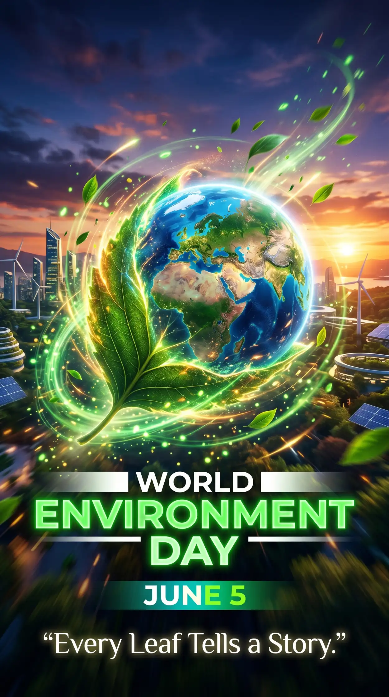 Free Download World Environment Day Poster Ideas With Environment Awareness Banner Design - High Quality World Environment Day Poster Ideas 2026 Image