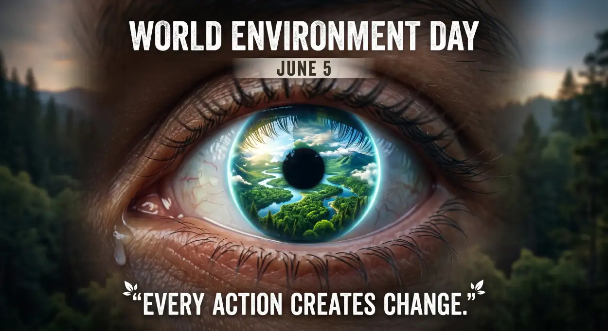 Free Download World Environment Day Poster Ideas With Environmental Action Campaign - High Quality World Environment Day Poster Ideas 2026 Image