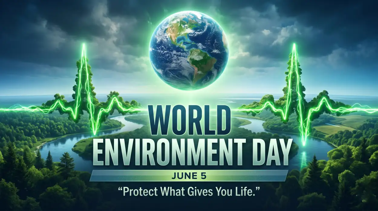 Free Download World Environment Day Poster Ideas With Environmental Protection Theme - High Quality World Environment Day Poster Ideas 2026 Image