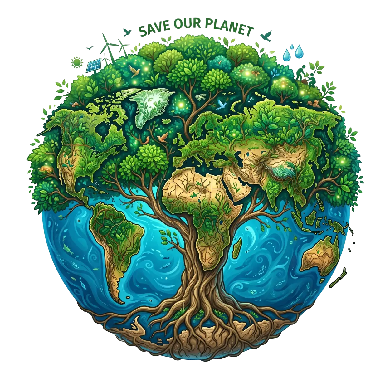 Free Download World Environment Day Poster Png - High Quality World Environment Day Png Transparent PNG