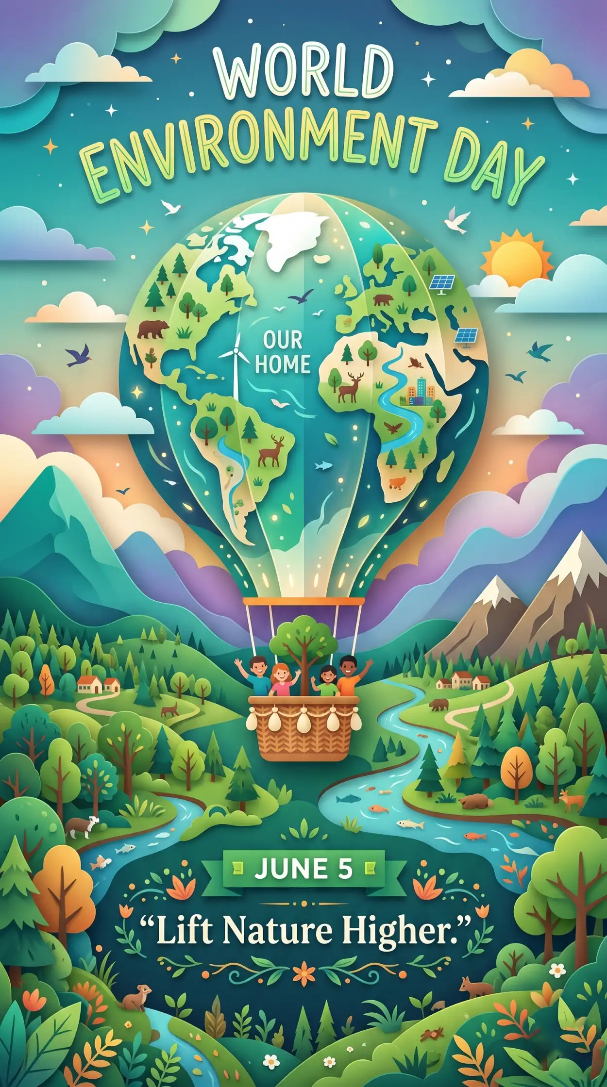 Free Download World Environment Day Theme 2026 Unep Campaign - High Quality World Environment Day Theme 2026 Image