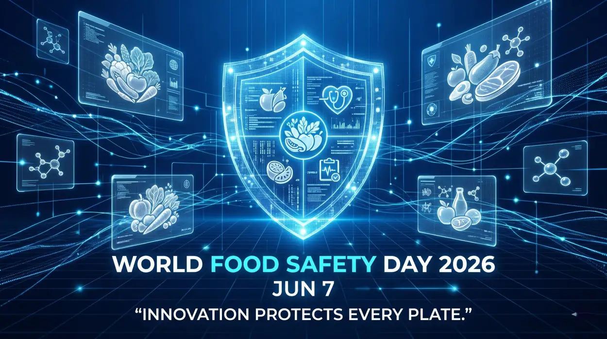 Free Download World Food Safety Day 2026 Banner Template Download - High Quality World Food Safety Day 2026 Image