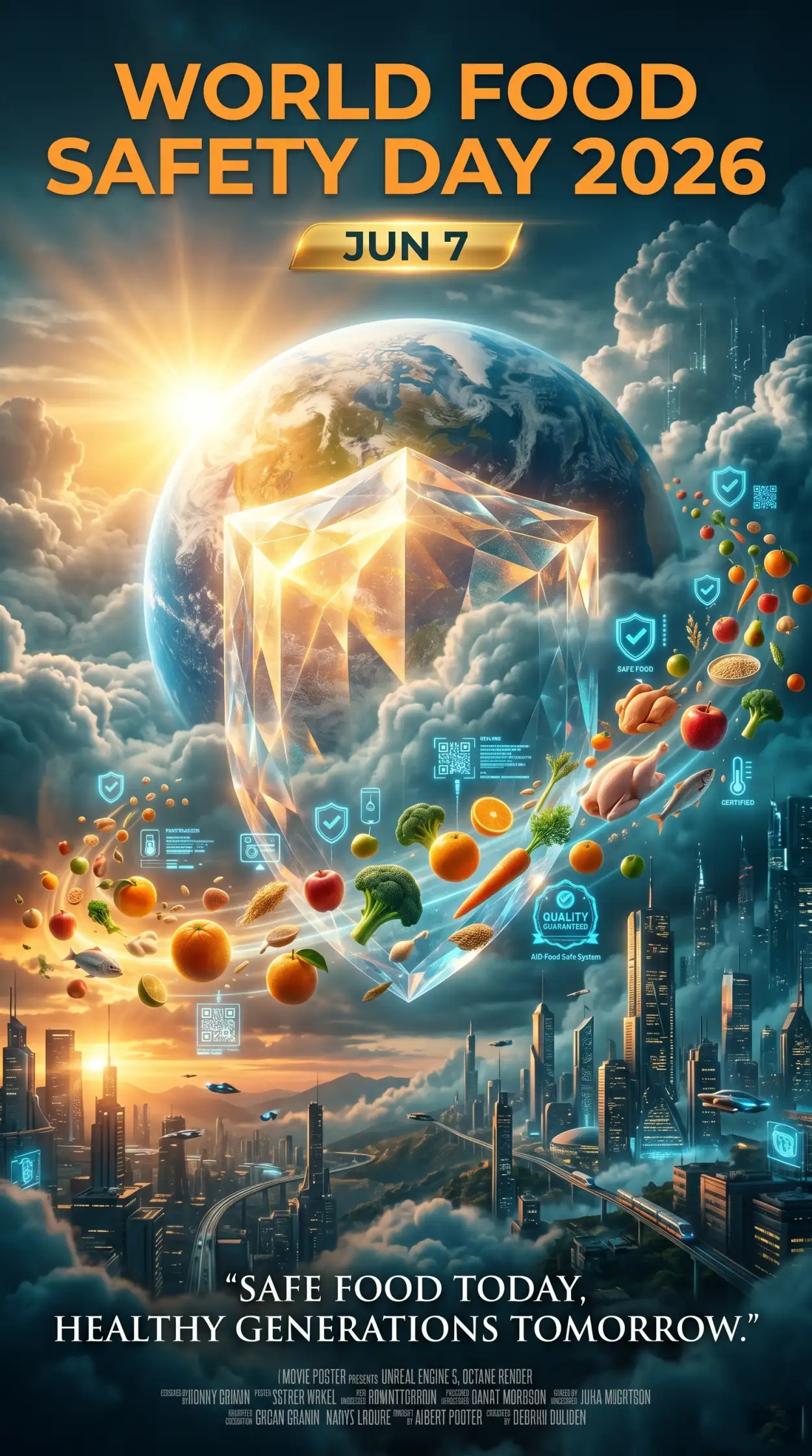 Free Download World Food Safety Day 2026 Digital Marketing Creatives - High Quality World Food Safety Day 2026 Image