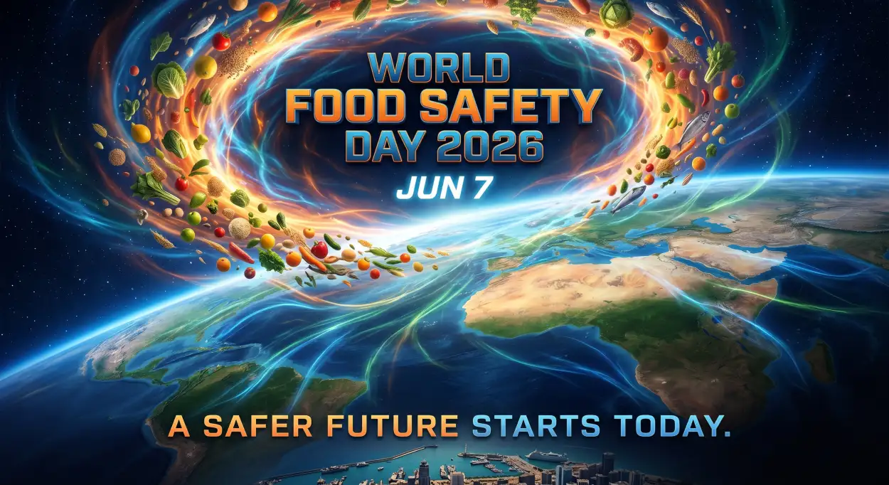 Free Download World Food Safety Day 2026 Website Banner Design - High Quality World Food Safety Day 2026 Image