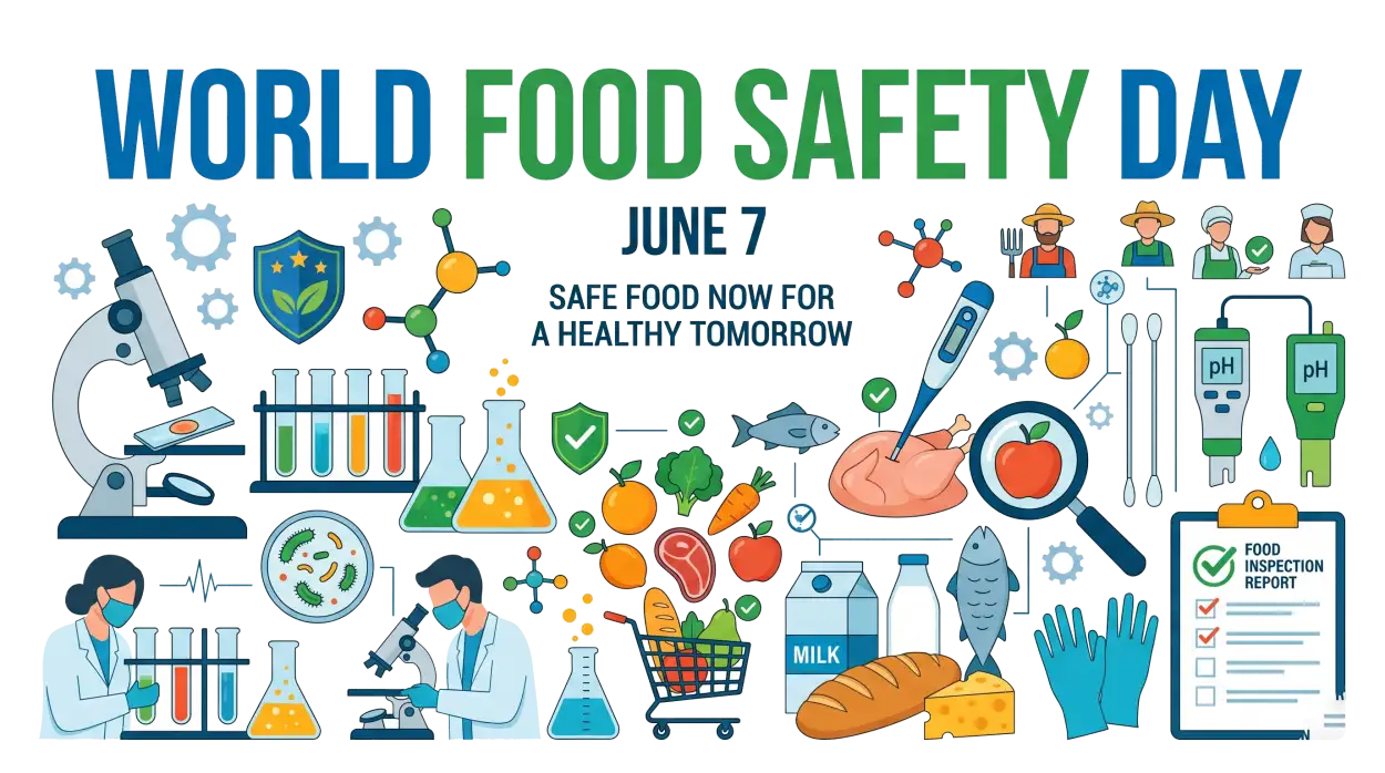 Free Download World Food Safety Day Creative Poster Png - High Quality World Food Safety Day Png Transparent PNG