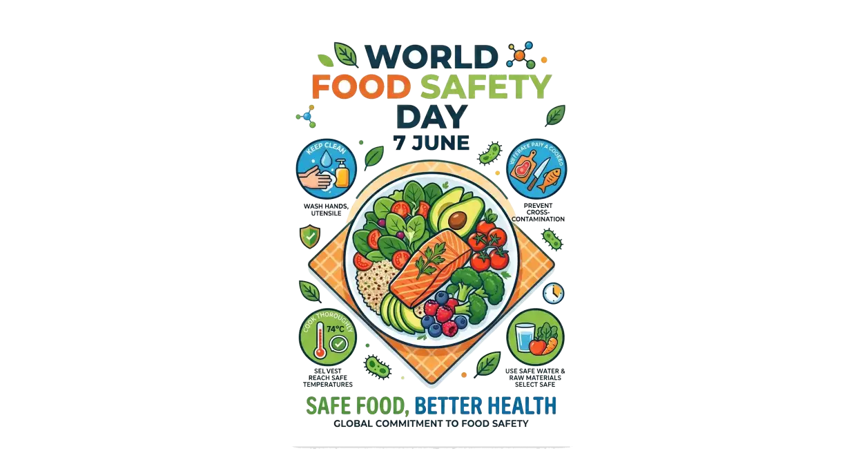 Free Download World Food Safety Day Health Awareness Png - High Quality World Food Safety Day Png Transparent PNG
