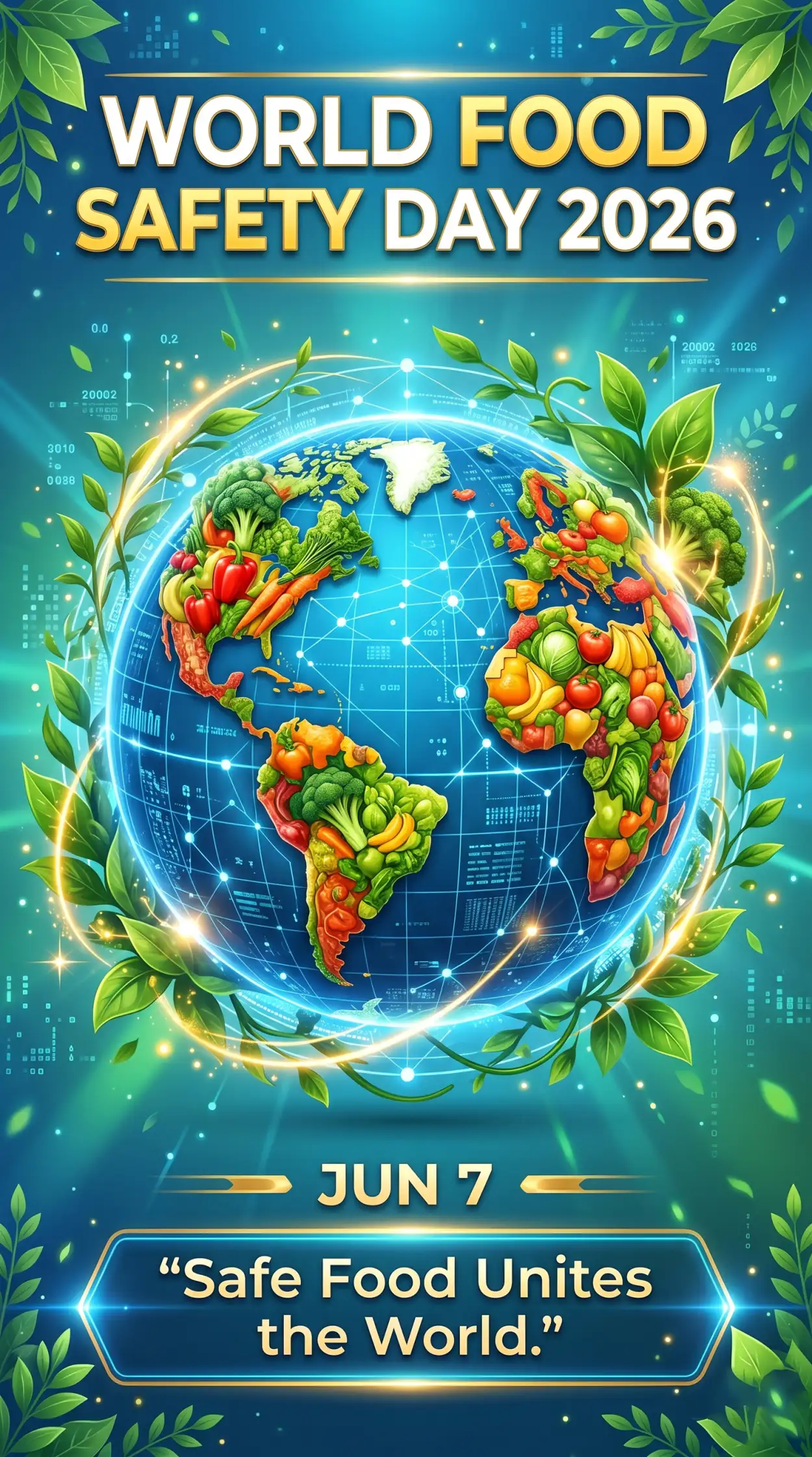 Free Download World Food Safety Day Icon Transparent Background - High Quality World Food Safety Day 2026 Background Image