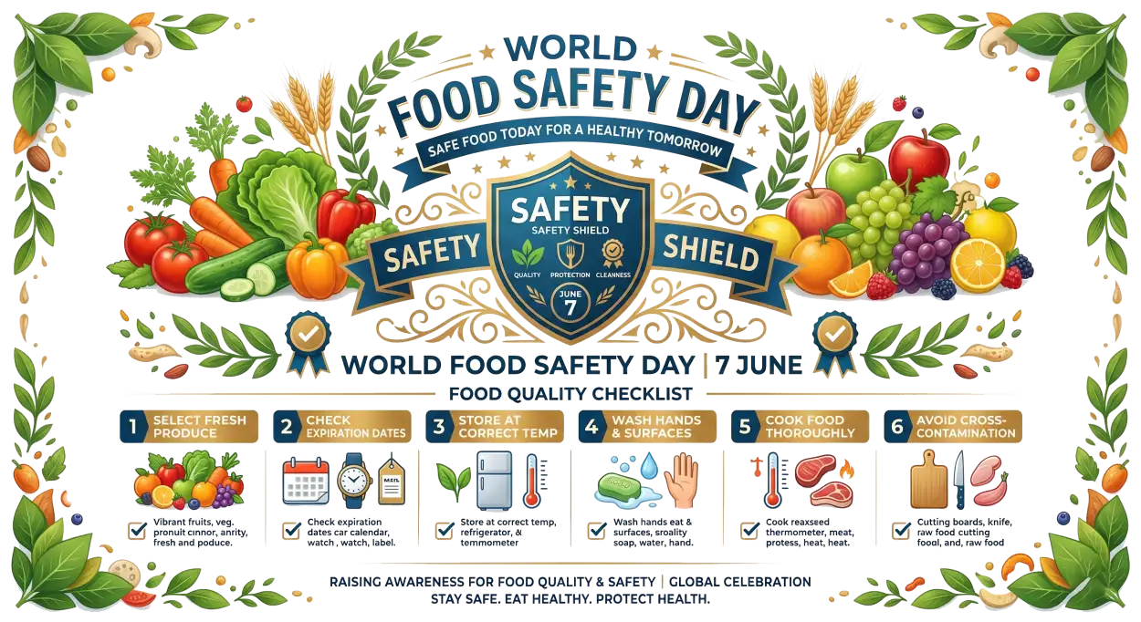 Free Download World Food Safety Day Png For Pinterest Pins - High Quality World Food Safety Day Png Transparent PNG