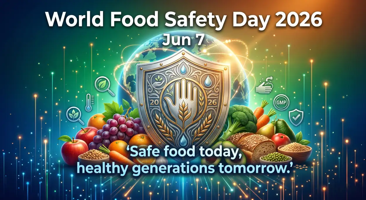 Free Download World Food Safety Day Vector Png File - High Quality World Food Safety Day 2026 Transparent PNG