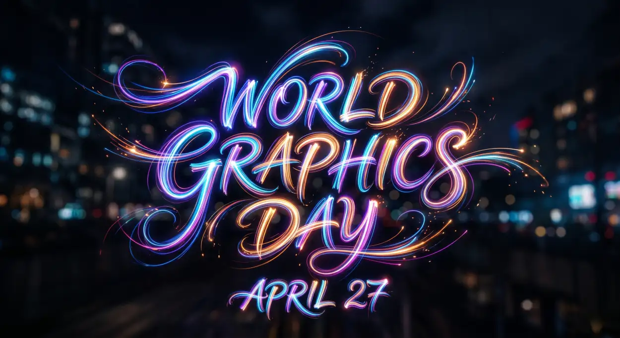 Free Download World Graphics Day Branding Ideas - High Quality World Graphics Day 2026 Image