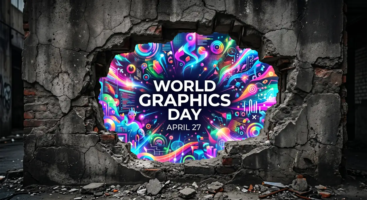 Free Download World Graphics Day Celebration Ideas For Designers - High Quality World Graphics Day 2026 Image