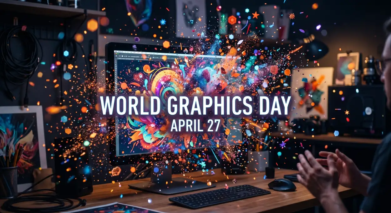 Free Download World Graphics Day Facts - High Quality World Graphics Day 2026 Image