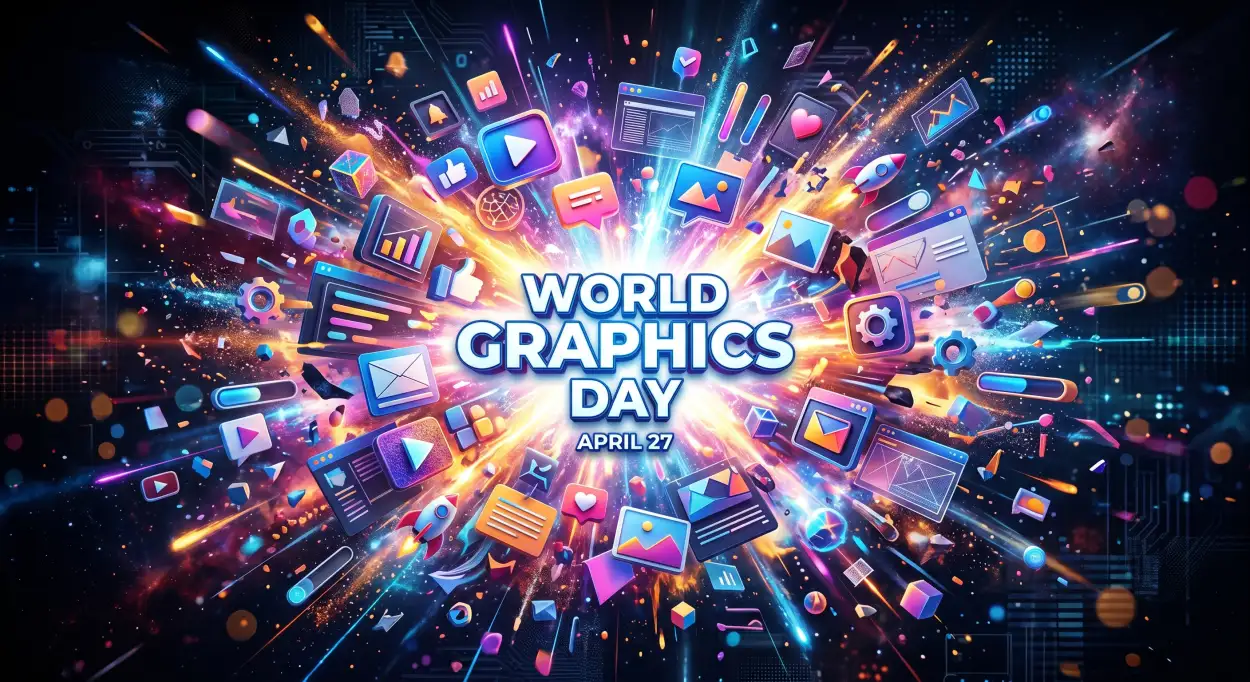 Free Download World Graphics Day Png Transparent Background - High Quality World Graphics Day 2026 Transparent PNG