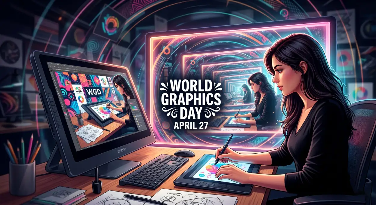 Free Download World Graphics Day Portfolio Ideas - High Quality World Graphics Day 2026 Image