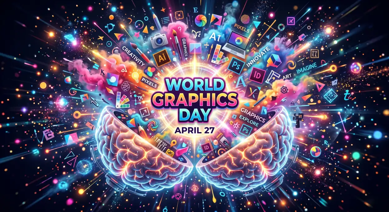 Free Download World Graphics Day Social Media Post Design - High Quality World Graphics Day 2026 Image