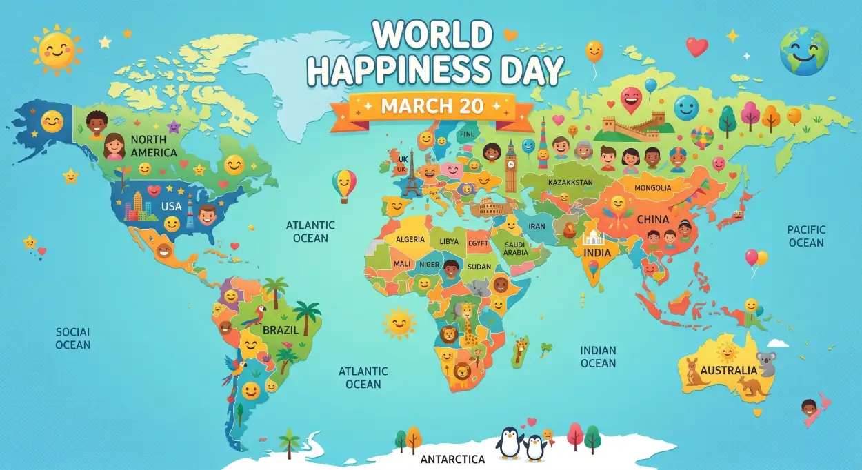 world happiness day 2026 happiness index meaning