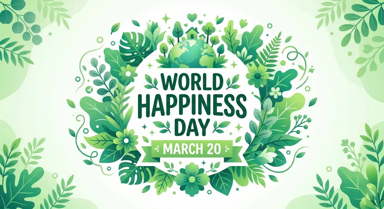 world happiness day 2026 png free download