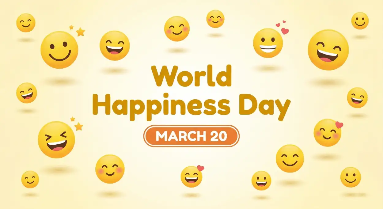 world happiness day 2026 social media templates free
