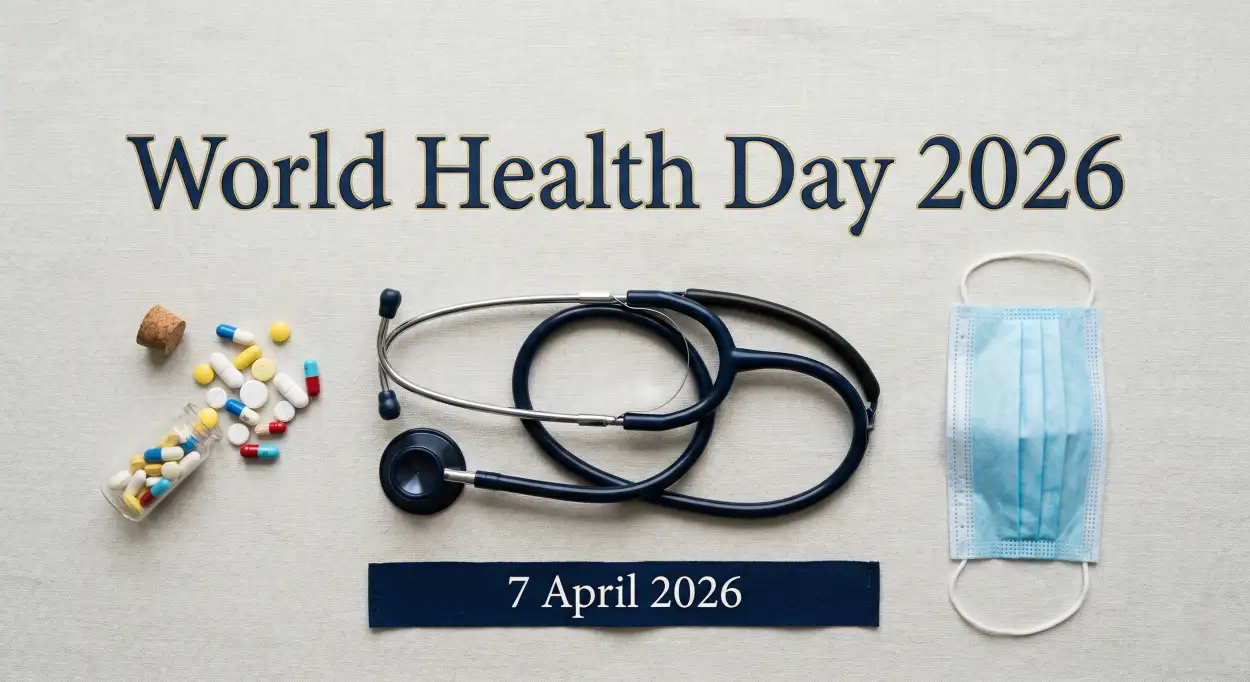 Free Download World Health Day 2026 Essay In English - High Quality World Health Day 2026 Image