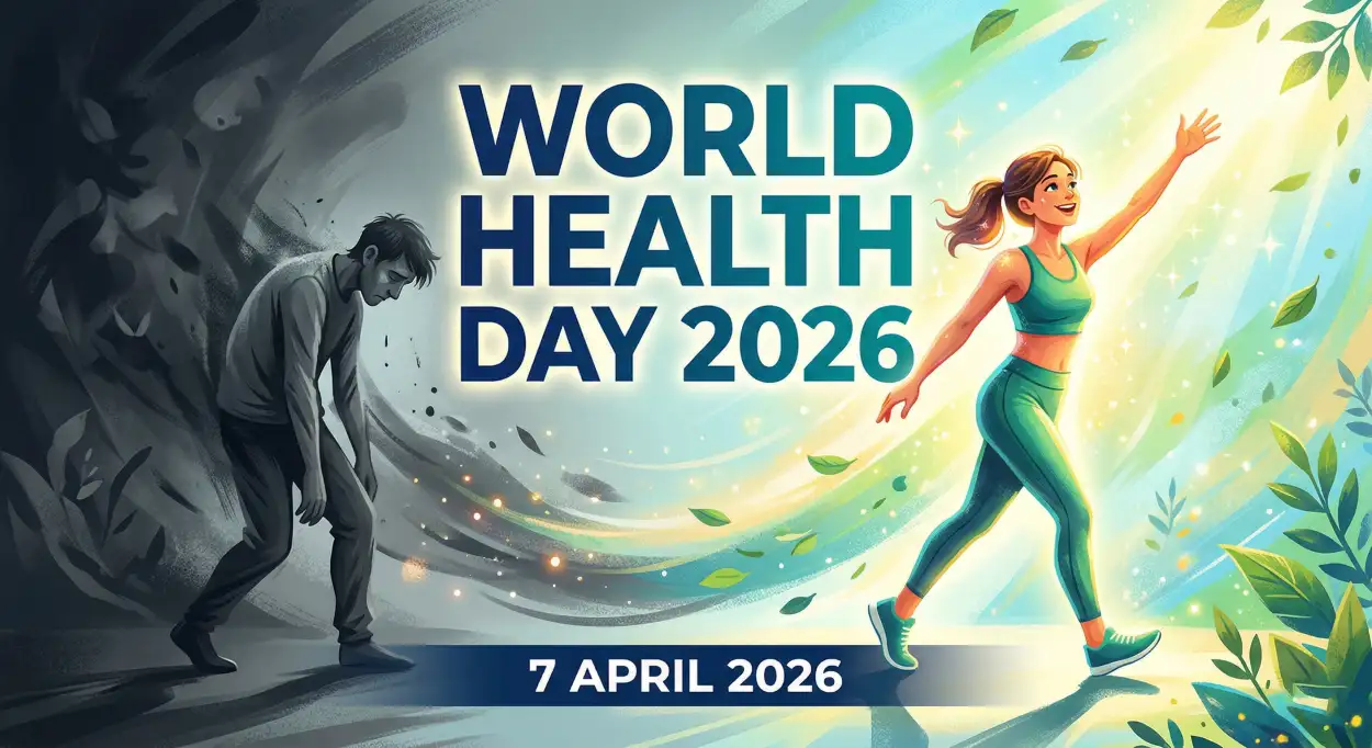Free Download World Health Day 2026 Fitness Awareness - High Quality World Health Day 2026 Image