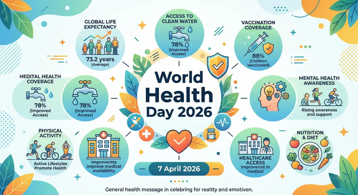 Free Download World Health Day 2026 Mental Health Awareness - High Quality World Health Day 2026 Image
