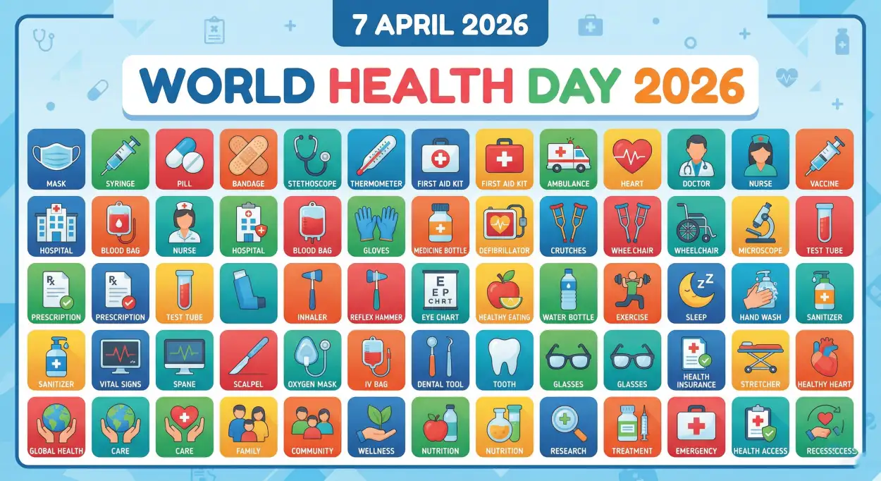 Free Download World Health Day 2026 Vector Free Download - High Quality World Health Day 2026 Image