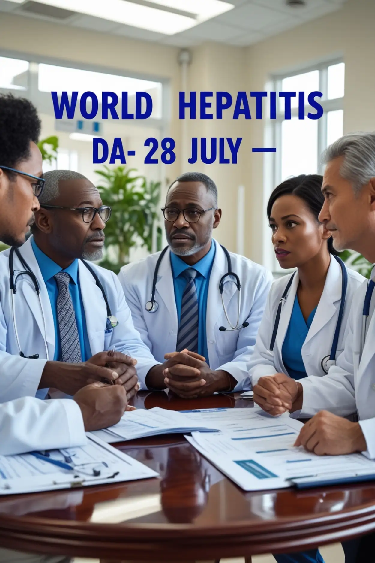 World Hepatitis Day 2025 creative image download