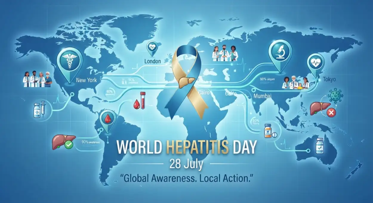Free Download World Hepatitis Day 2026 Awareness Campaign - High Quality World Hepatitis Day 2026 Image