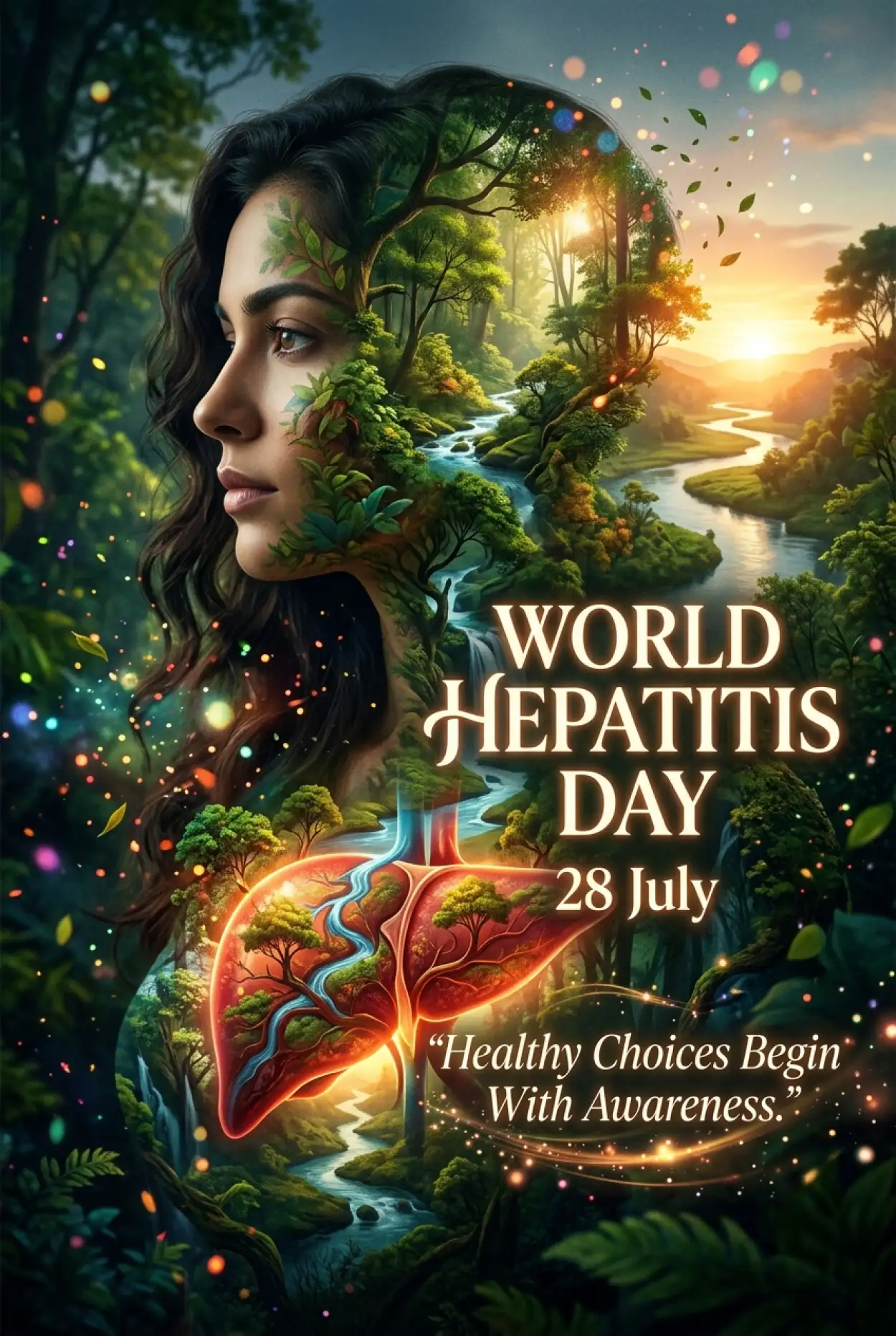 Free Download World Hepatitis Day 2026 Awareness Poster - High Quality World Hepatitis Day 2026 Image