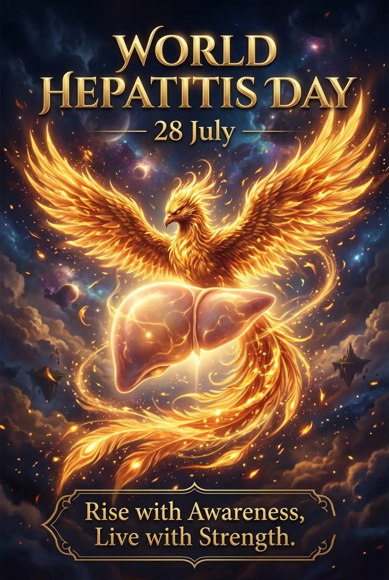 Free Download World Hepatitis Day Ai Generated Poster - High Quality World Hepatitis Day 2026 Image