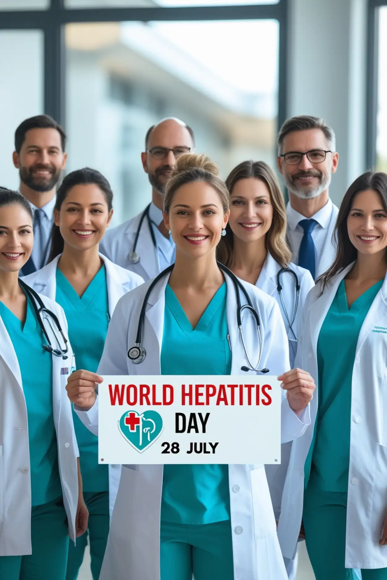 World Hepatitis Day awareness banner download