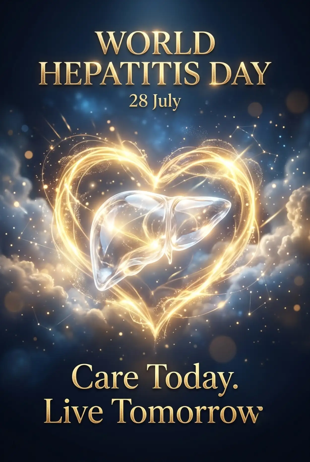 Free Download World Hepatitis Day Healthcare Campaign Banner - High Quality World Hepatitis Day 2026 Image