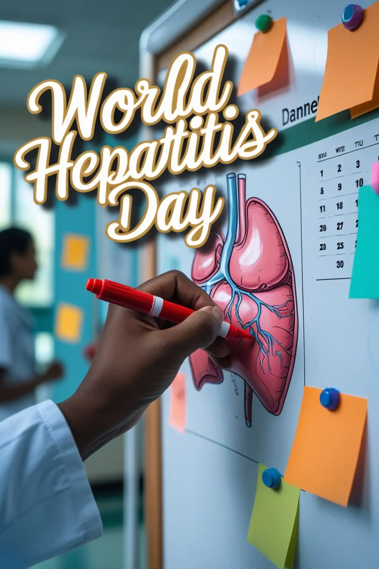 World Hepatitis Day image for social media sharing