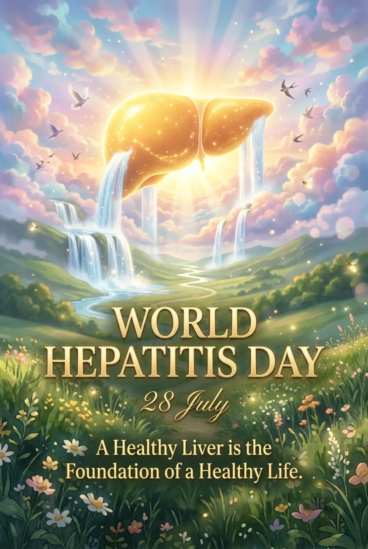 Free Download World Hepatitis Day Liver Care Awareness - High Quality World Hepatitis Day 2026 Image