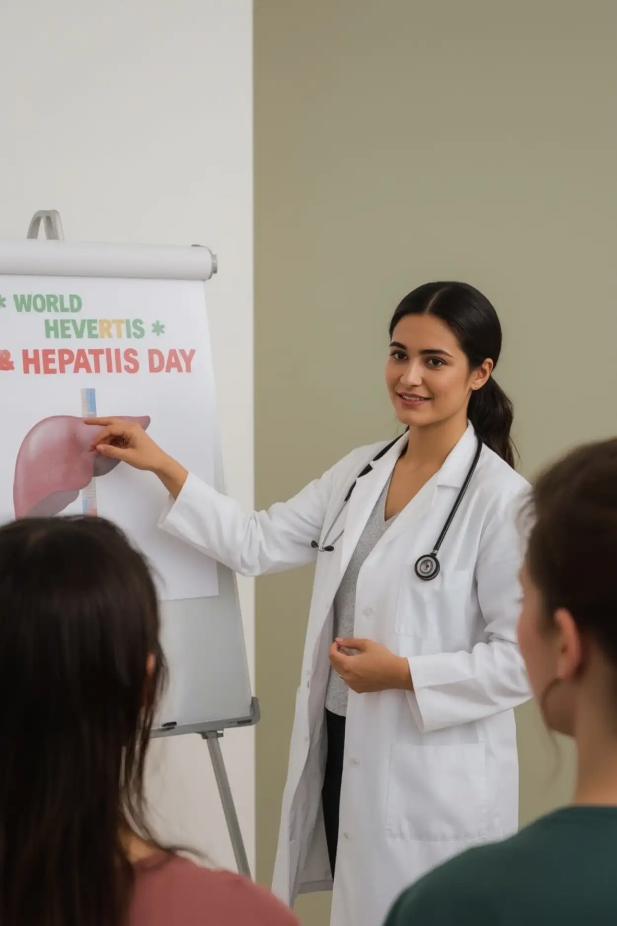 World Hepatitis Day real-life awareness photo