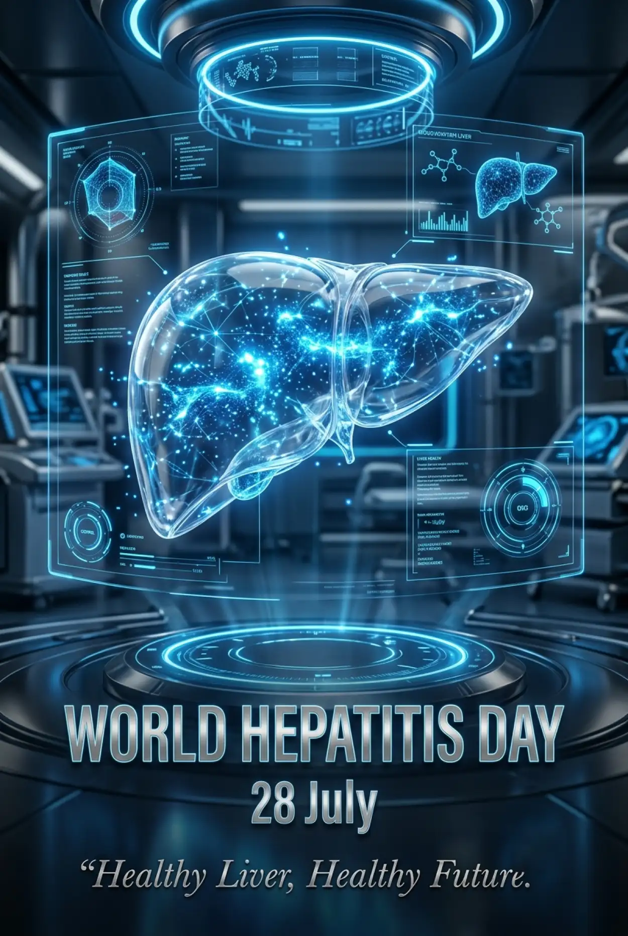 Free Download World Hepatitis Day Vector Background - High Quality World Hepatitis Day 2026 Background Image