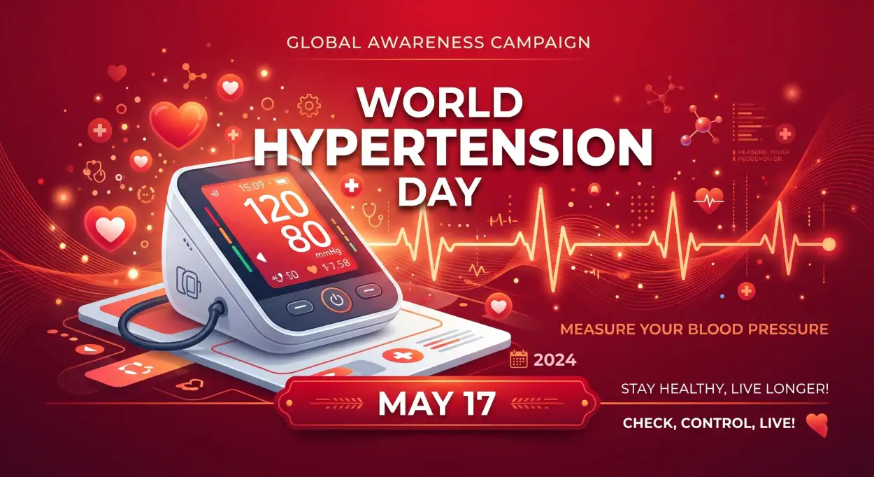 Free Download World Hypertension Day Editable Psd Template - High Quality World Hypertension Day Image