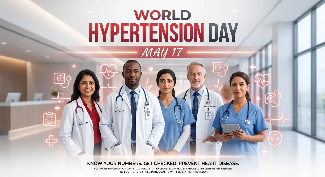Free Download World Hypertension Day Health Awareness Posters - High Quality World Hypertension Day Image