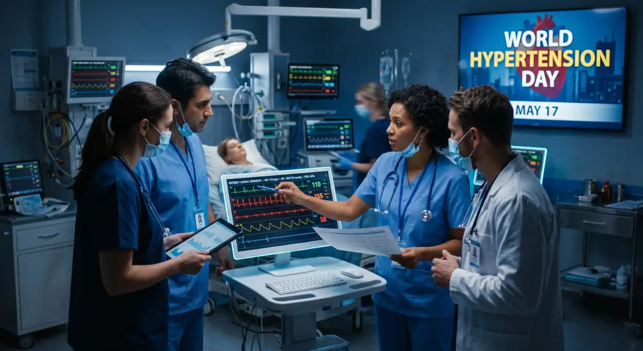 Free Download World Hypertension Day High Blood Pressure Control Tips - High Quality World Hypertension Day Image