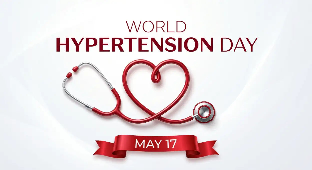 Free Download World Hypertension Day Medical Clinic Social Post - High Quality World Hypertension Day Image