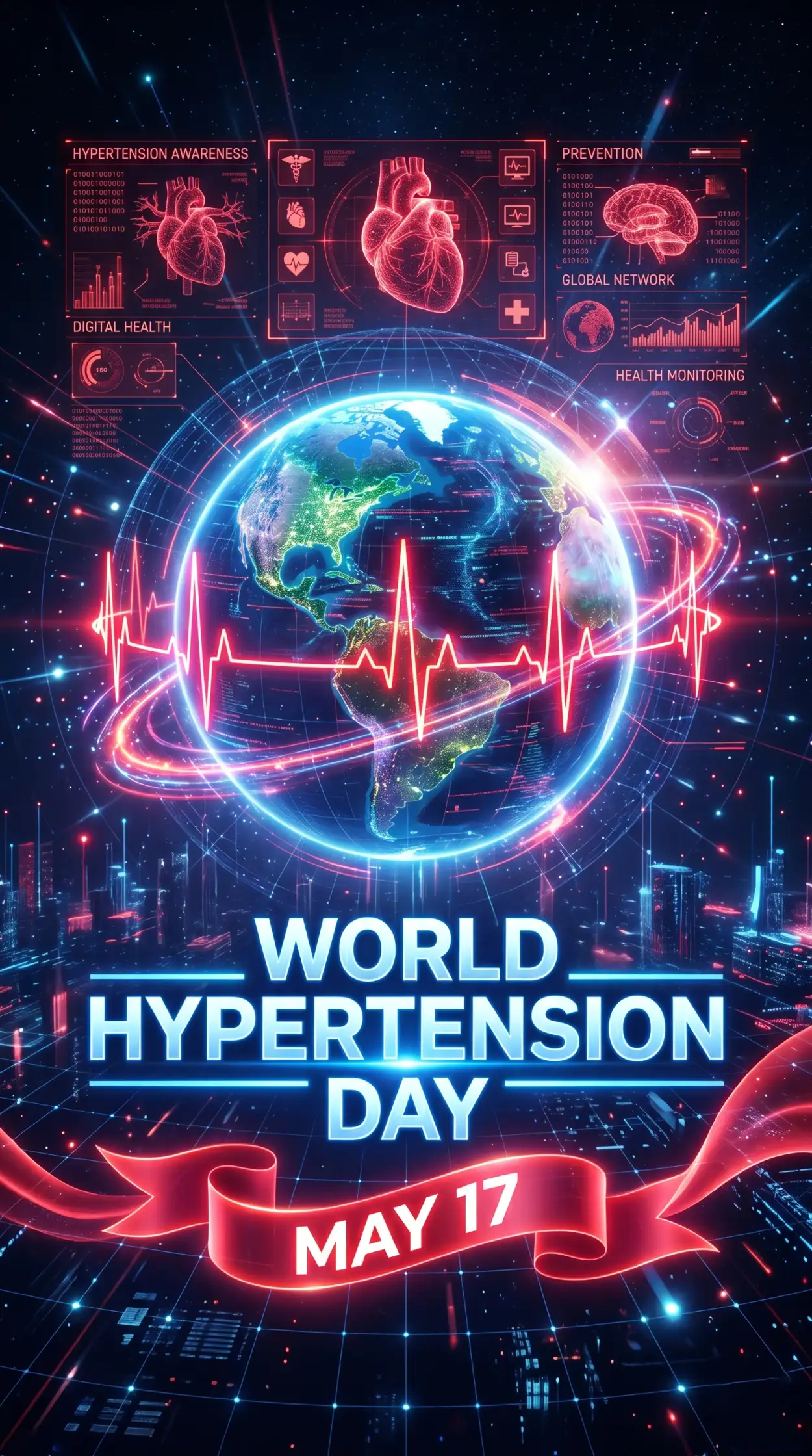 Free Download World Hypertension Day Poster Design Hd - High Quality World Hypertension Day Image