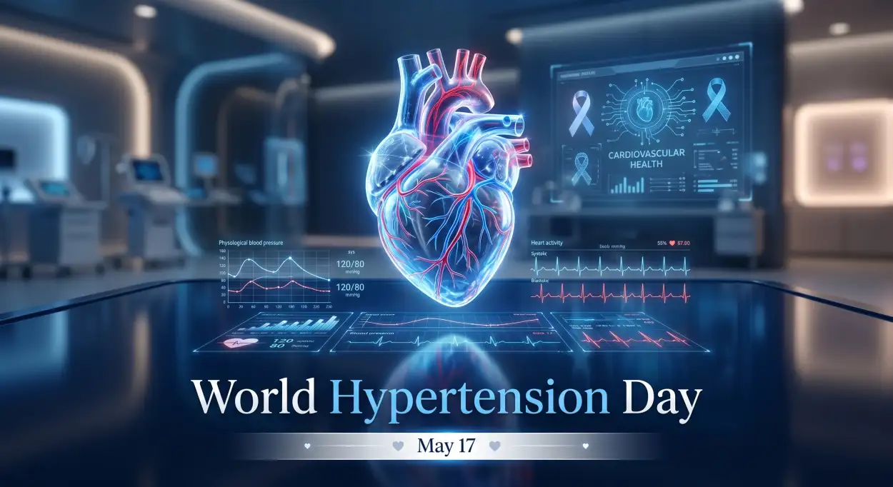 Free Download World Hypertension Day Realistic Healthcare Wallpaper - High Quality World Hypertension Day Image