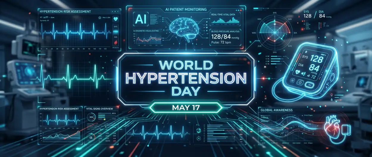 Free Download World Hypertension Day Theme 2026 - High Quality World Hypertension Day Image
