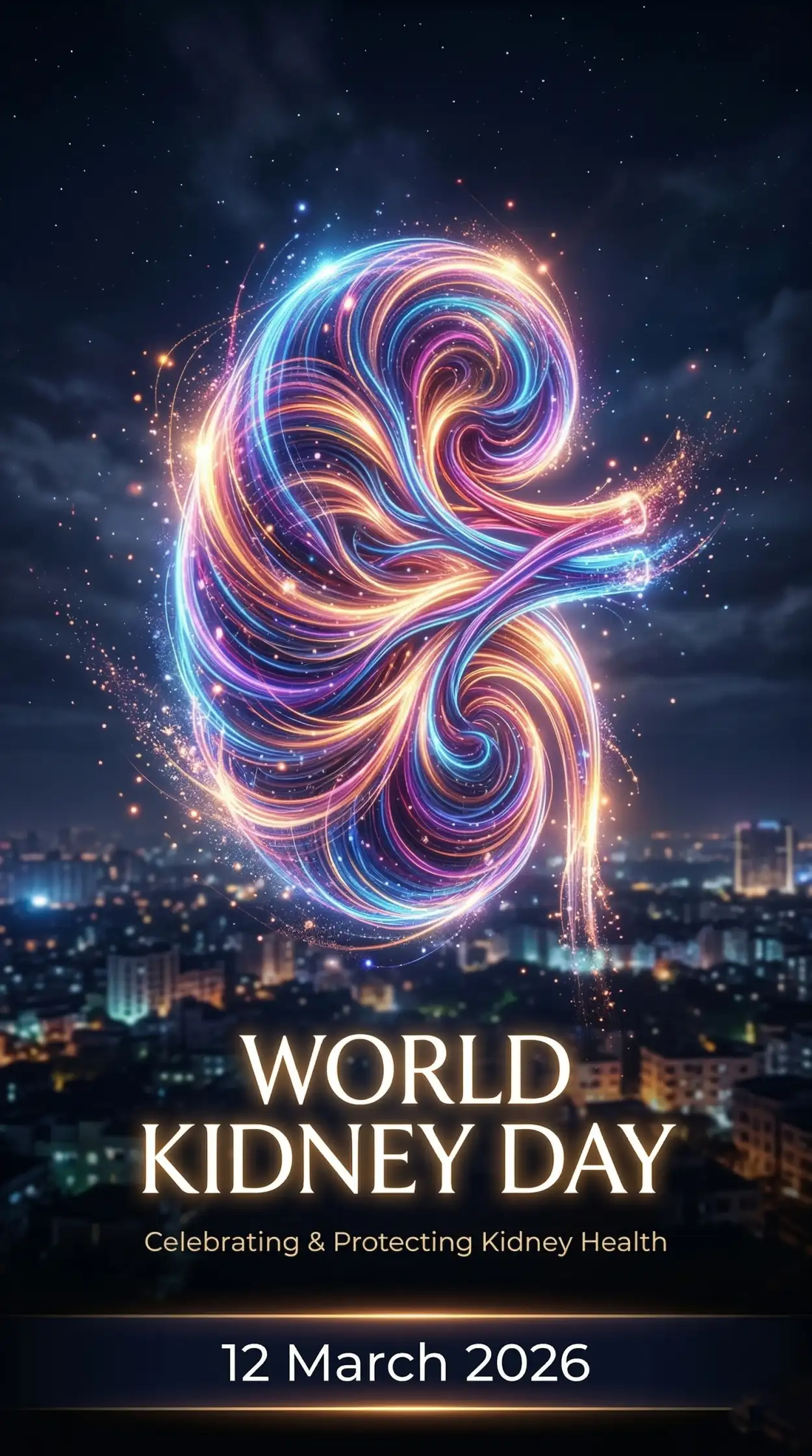 Free Download World Kidney Day 2026 Creative Poster - High Quality World Kidney Day Image