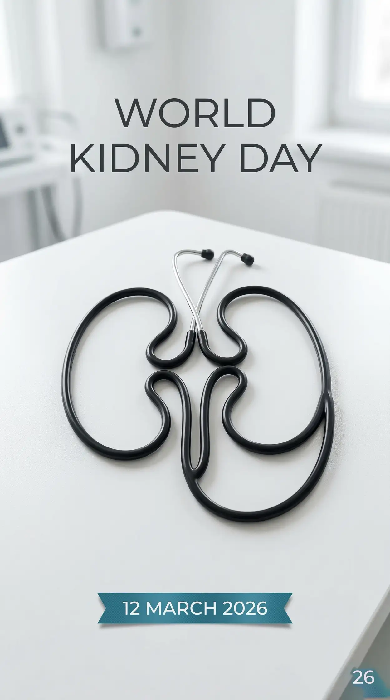 Free Download World Kidney Day 2026 Greeting Card - High Quality World Kidney Day Image