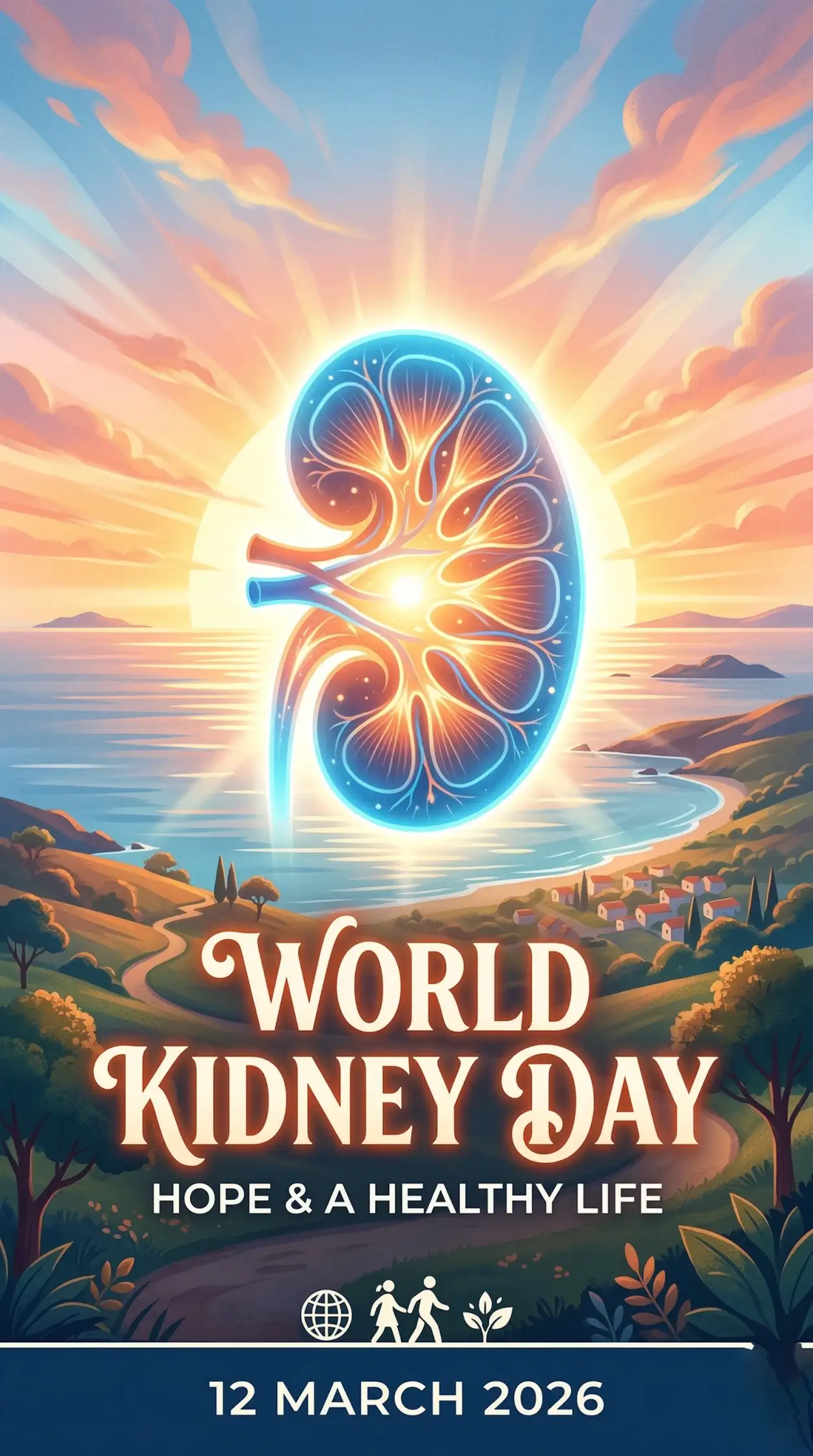 world kidney day 2026 kidney health poster design