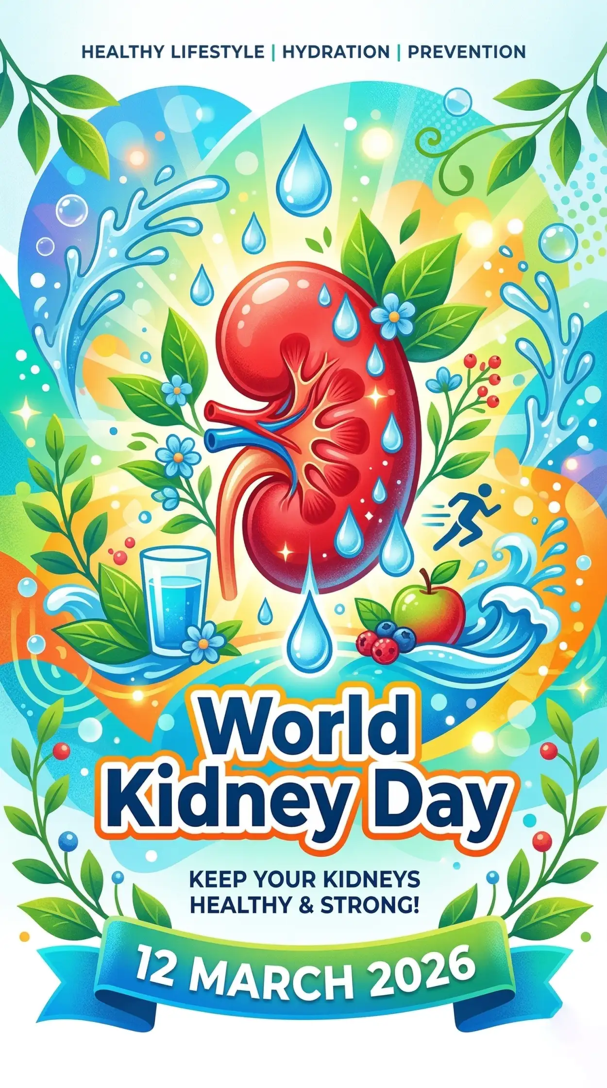 world kidney day 2026 kidney health social media graphics