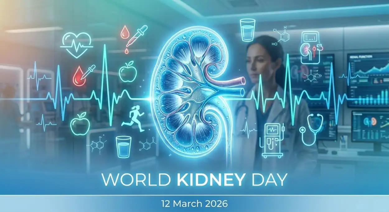 Free Download World Kidney Day 2026 Social Media Post - High Quality World Kidney Day Image