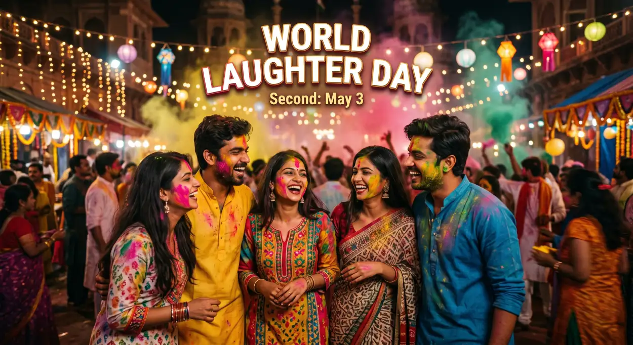 Free Download World Laughter Day 2026 Celebration Ideas - High Quality World Laughter Day 2026 Image